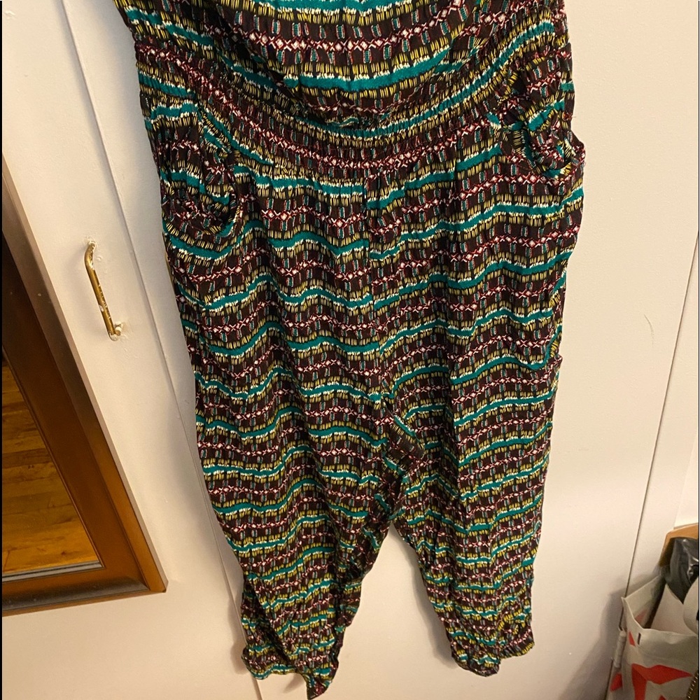 Tube top romper